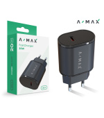 Aligator síťová nabíječka A-MAX PD 20W USB-C černá