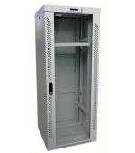 LEXI-Net 19" stojanový rozvaděč 42U 800x1000 rozebiratelný, ventilační jednotka, termostat, kolečka, 600kg, sklo, šedý