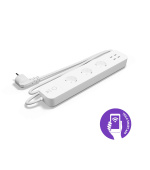 BAZAR - Tesla Smart Power Strip 3 + 4 USB - Poškozený obal