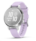 Garmin Lily® 2 Active, Silver / Purple Jasmine Silicone Band