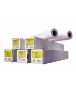 HP Heavyweight Coated Paper, 167 microns (6.6 mil) • 130 g/m2 (35 lbs) • 1372 mm x 30.5 m, C6570C