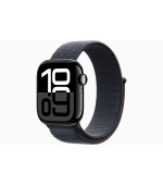 Apple Watch S10/42mm/Jet Black/Sport Band/Ink