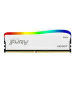 Kingston FURY Beast White/DDR4/8GB/3600MHz/CL17/1x8GB/RGB/White