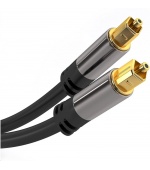 PremiumCord Kabel Toslink M/M, 6mm, 5m, černá