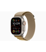 Apple Watch Ultra 2/49mm/Natural/Sport Band/Tan Alpine/Large