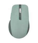 ASUS SmartO Mouse MD200 Silent Plus/Kancelářská/Optická/Pro praváky/4 200 DPI/USB+BT/Zelená