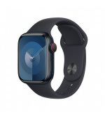 APPLE Watch Series 9 GPS + Cellular 45mm Midnight Aluminium Case with Midnight Sport Band - S/M