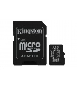 Kingston MicroSDHC karta 32GB Canvas Select Plus 100R A1 C10 Card + SD adaptér