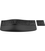 HP 960 Black Ergonomic Wireless Keyboard - bezdrátová ergonomická klávesnice CZ/SK