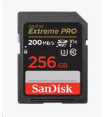 SanDisk SDXC karta 256GB Extreme PRO (200 MB/s Class 10, UHS-I U3 V30)