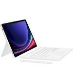 Samsung pouzdro s klávesnicí EF-DX725UWE pro Galaxy Tab S9/S9 FE, bílá