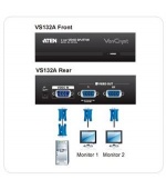 ATEN Video rozbočovač 1 PC - 2 VGA 450 MHz