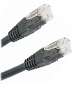 XtendLan patch kabel Cat6, UTP - 3m, černý