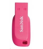 SanDisk Flash Disk 32GB Cruzer Blade, USB 2.0, růžová