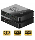 PREMIUMCORD HDMI splitter 1-2 porty, s napájením z USB, 4K, FULL HD, 3D