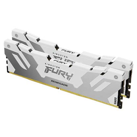 Kingston FURY Renegade/DDR5/32GB/7200MHz/CL38/2x16GB/White