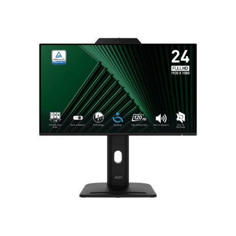 MSI Pro/MP242PMG/23,8"/IPS/FHD/120Hz/1ms/Black/2R