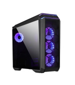 CHIEFTEC skříň STALLION 3, ATX, 1x USB-C 3.2, 2x USB 3.1, 1x USB 2.0, 4x 120mm RGB Fan, černá