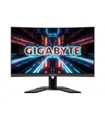 GIGABYTE LCD - 27" Gaming monitor G27QC A, Prohnutý VA1500R, 2560 x 1440 QHD, 165Hz, 4000:1, 250cd/m2, 1ms, 2xHDMI, 2xDP