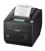 Citizen CT-S801III, 8 dots/mm (203 dpi), cutter, USB, black