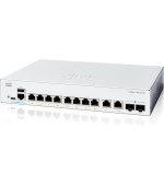 Cisco Catalyst switch C1300-8T-E-2G (8xGbE,2xGbE/SFP combo,fanless)