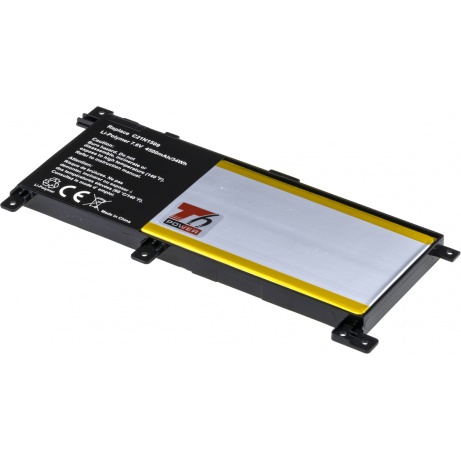 Baterie T6 Power Asus X556U, F556U, A556U, K556U, R519U, R558U, 4500mAh, 34Wh, 2cell, Li-pol