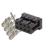 MEANWELL -  DF11-8DS-2C-SET - PCB plug for MeanWell PSU LAD-120/240/360