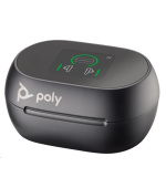 Poly Voyager Free 60+ bluetooth headset, BT700 USB-C adaptér, dotykové nabíjecí pouzdro, černá