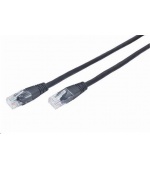 GEMBIRD kabel patchcord Cat5e UTP 1m, černý