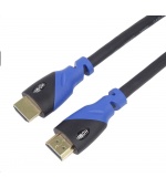 PREMIUMCORD Kabel HDMI - Ultra HDTV, 1m (Color, zlacené konektory)