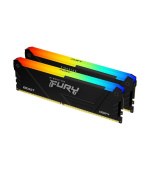 KINGSTON DIMM DDR4 32GB (Kit of 2) 3200MT/s CL16 FURY Beast RGB, XMP