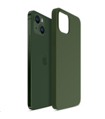 3mk Hardy Silicone MagCase pro Apple iPhone 15, Alphine Green