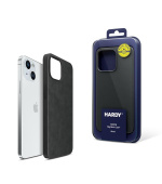 3mk HARDY MagFabric Case pro Apple iPhone 15 Plus, Mulberry