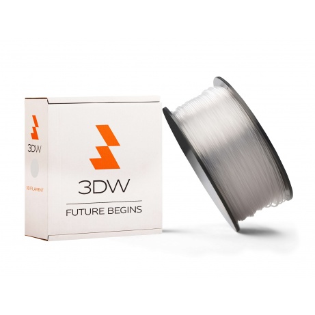 3DW - ABS filament 2,9mm transparent,1kg,tisk 220-250°C