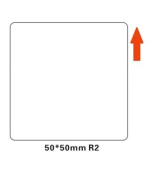 Niimbot štítky R 50x50mm 150ks White pro B21, B21S, B3S, B1