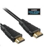 PREMIUMCORD Kabel HDMI 7m High Speed + Ethernet (v1.4), zlacené konektory