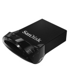 SanDisk Ultra Fit/128GB/USB 3.1/USB-A/Černá