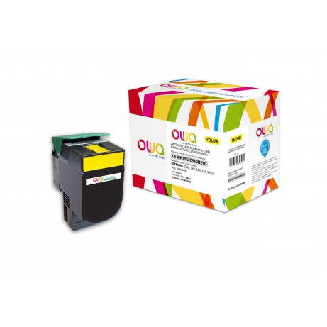 OWA Armor toner kompatibilní s Lexmark C540H1YG, 2000st, žlutá/yellow