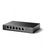 TP-link TL-SF1006P 6x10/100 (4xPOE+) 67W kovový CCTV switch