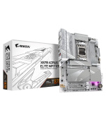 GIGABYTE MB Sc AM5 X870 A ELITE WF7 ICE, AMD X870, 4xDDR5, 2xHDMI, 2xThunderbolt, WiFi