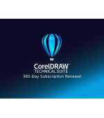 CorelDRAW Technical Suite Education 365 dní obnovení pronájemu licence (251-2500) EN/DE/FR/ES/BR/IT/CZ/PL/NL