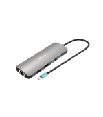 BAZAR - i-tec USB-C Metal Nano 2x HDMI Docking Station, PD 100W - Poškozený obal (Komplet)