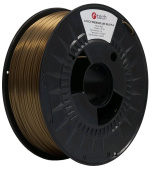 C-TECH Tisková struna (filament) PREMIUM LINE, Silk PLA, bronz, 1,75mm, 1kg