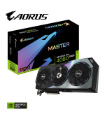 GIGABYTE VGA NVIDIA GeForce RTX 4080 SUPER AORUS MASTER OC 16G, 16G GDDR6X, 3xDP, 1xHDMI