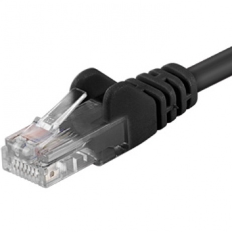 PremiumCord Patch kabel UTP RJ45-RJ45 level 5e 5m černá