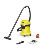 Karcher WD 3 V-17/4/20 víceúčelový vysavač, 1000 W, objem 17 l, mokré a suché vysávání, žlutá