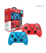 Armor3 NuChamp Wireless Controller Pack for Nintendo Switch (2in1) (Blue, Red)