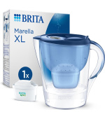 Brita Marella XL filtrační konvice, objem 3.5 l, 1x MAXTRA+ filtr, modrá