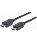 MANHATTAN kabel High Speed HDMI 4K, 3D, Male to Male, stíněný, černý, 15m