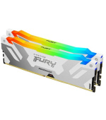 KINGSTON DIMM DDR5 64GB (Kit of 2) 6000MT/s CL32 FURY Renegade Bílá RGB XMP